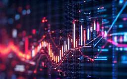 Graph and charts representing digital marketing
